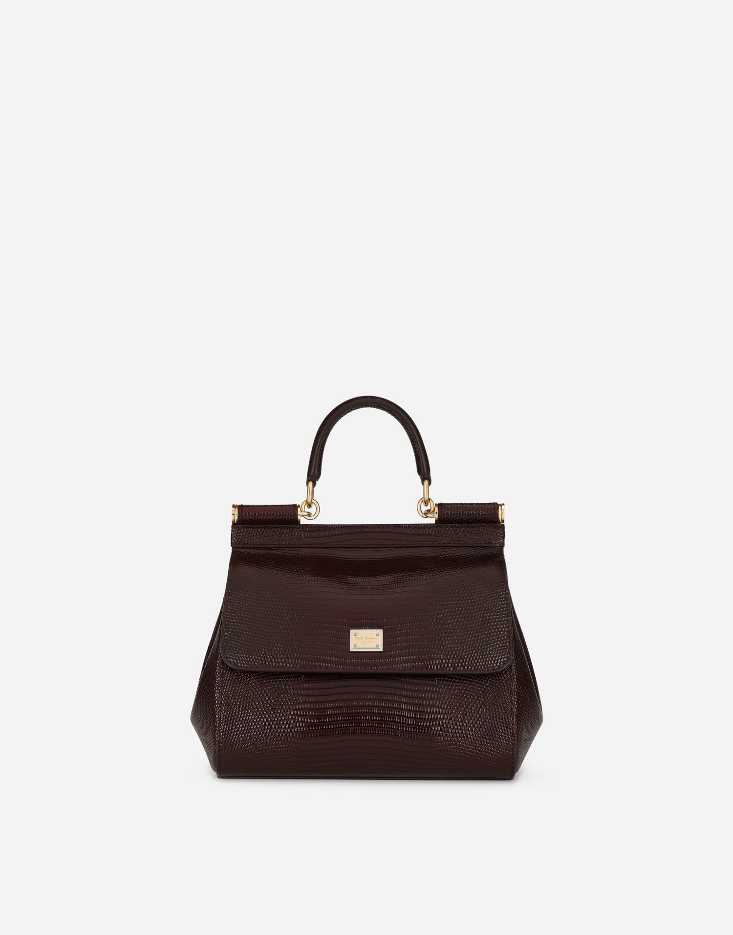 Kabelka Dolce & Gabbana Dolce & Gabbana Sicily Handbag Vínová | BB6003B109580342, 0
