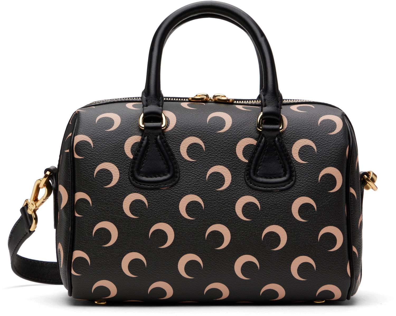Kabelka Marine Serre Marine Serre Moon Print Canvas Strike Bag Čierna | WBA019A RWOV0030, 0