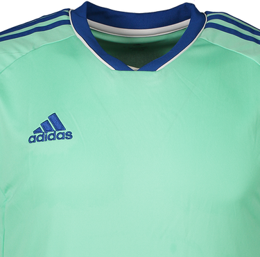 Dres adidas Originals miLIC22 Custom Short Sleeve V-Neck Performance T-Shirt Zelené | hb5381tuerkis, 4