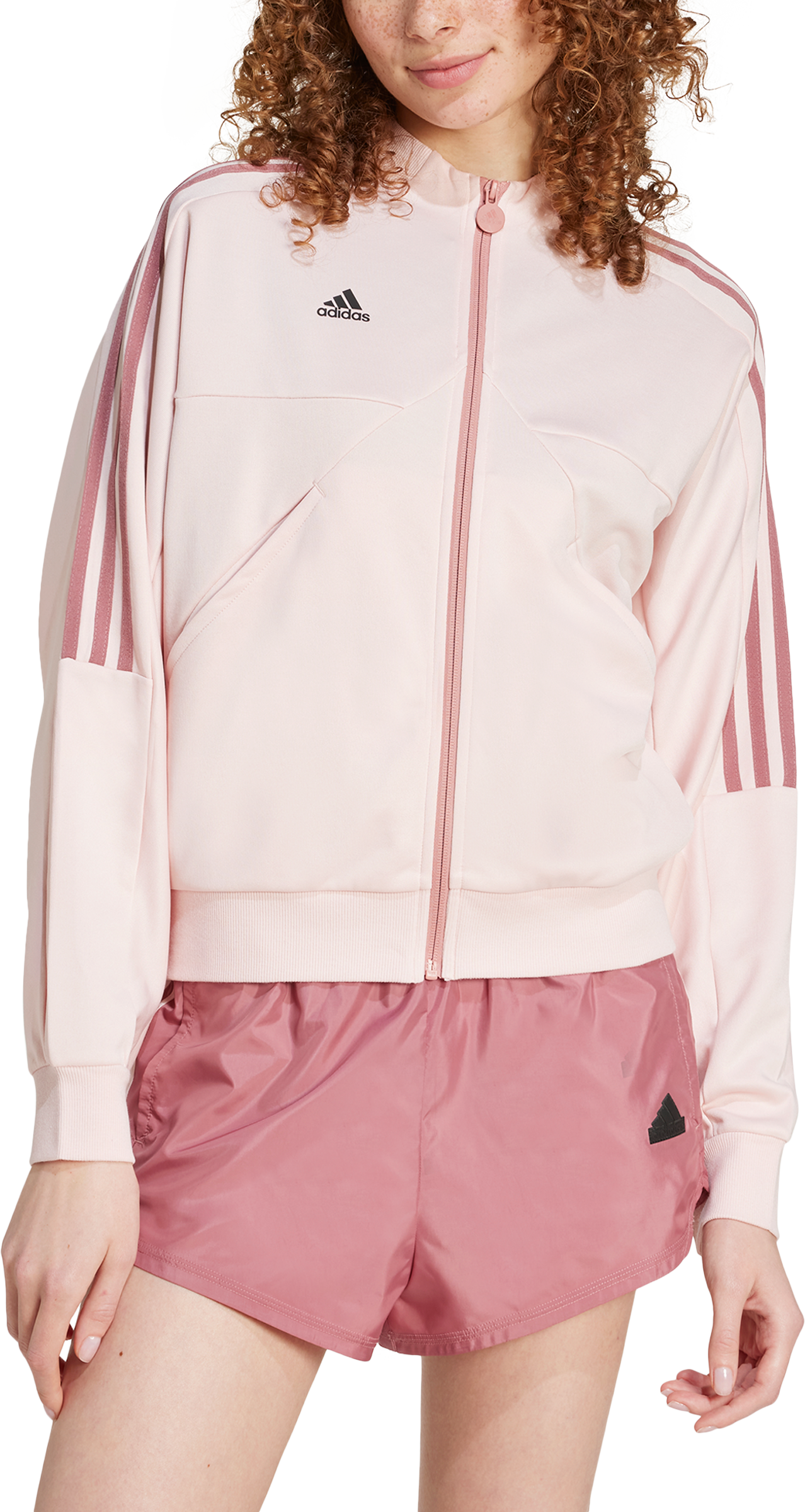 Mikina adidas Originals Full Zip Track Jacket Ružová | ix3529, 0