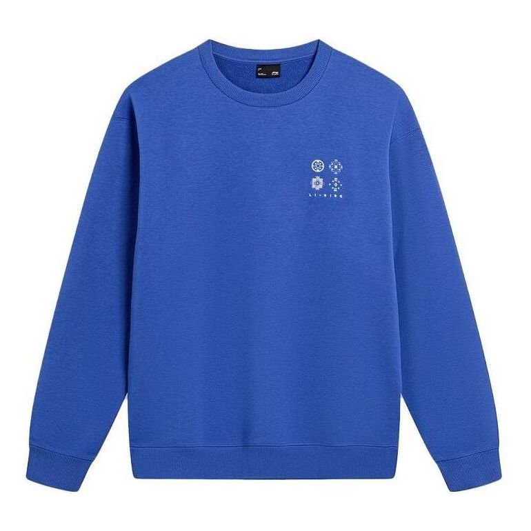 Sveter Li-Ning Culture Logo Sweatshirt Modrá | AWDT901-2