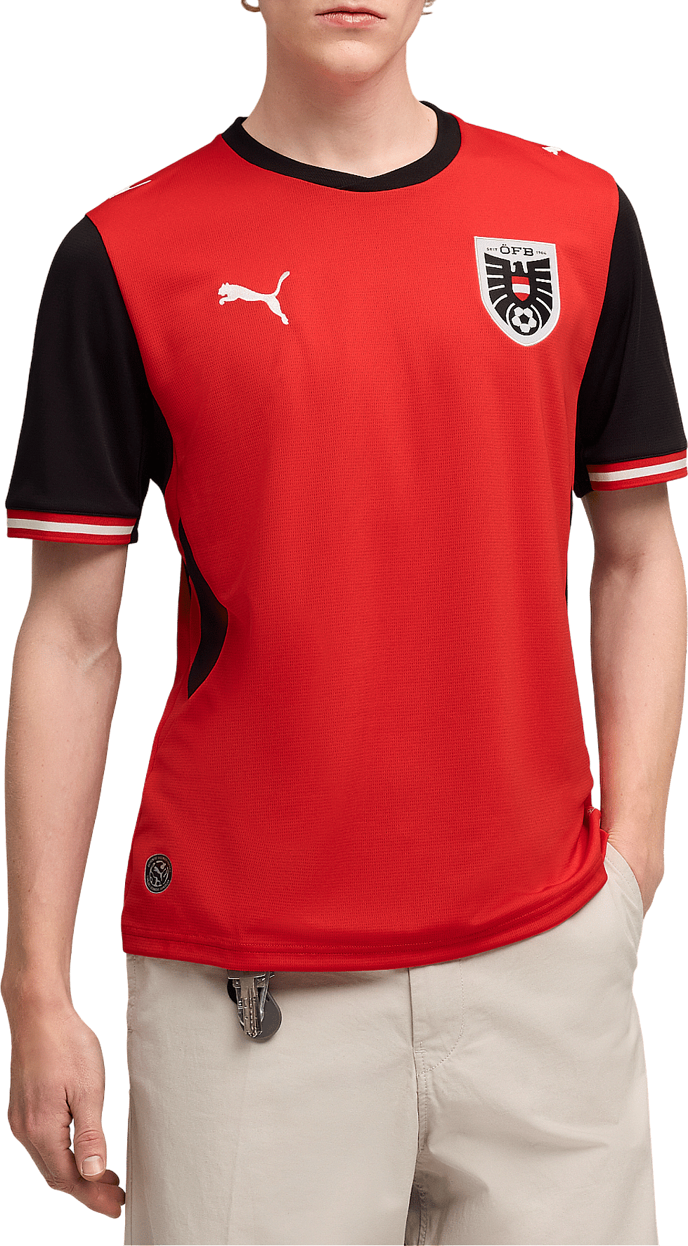 Dres Puma Austria Replica Home 2026 Football Jersey Rôznofarebný | 783200-01, 1