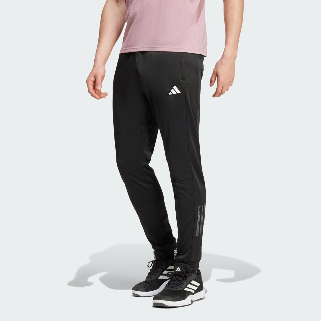 Tepláky adidas Performance Train Essentials Camo Training Pants Čierna | IS6150, 0