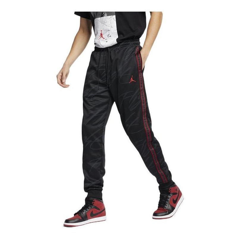 Tepláky Jordan Jordan Men's Graphic Print Tricot Pants Čierna | AR4463-010