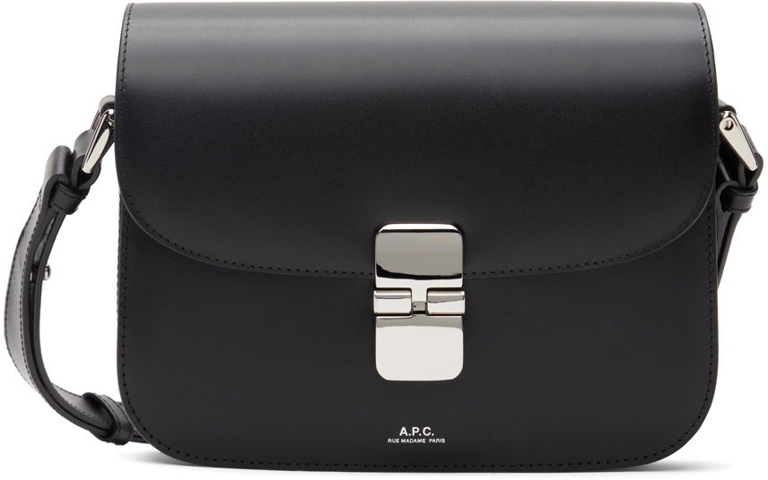 Taška cez rameno A.P.C. Grace Small Bag Čierna | PXBVN-F61413, 0