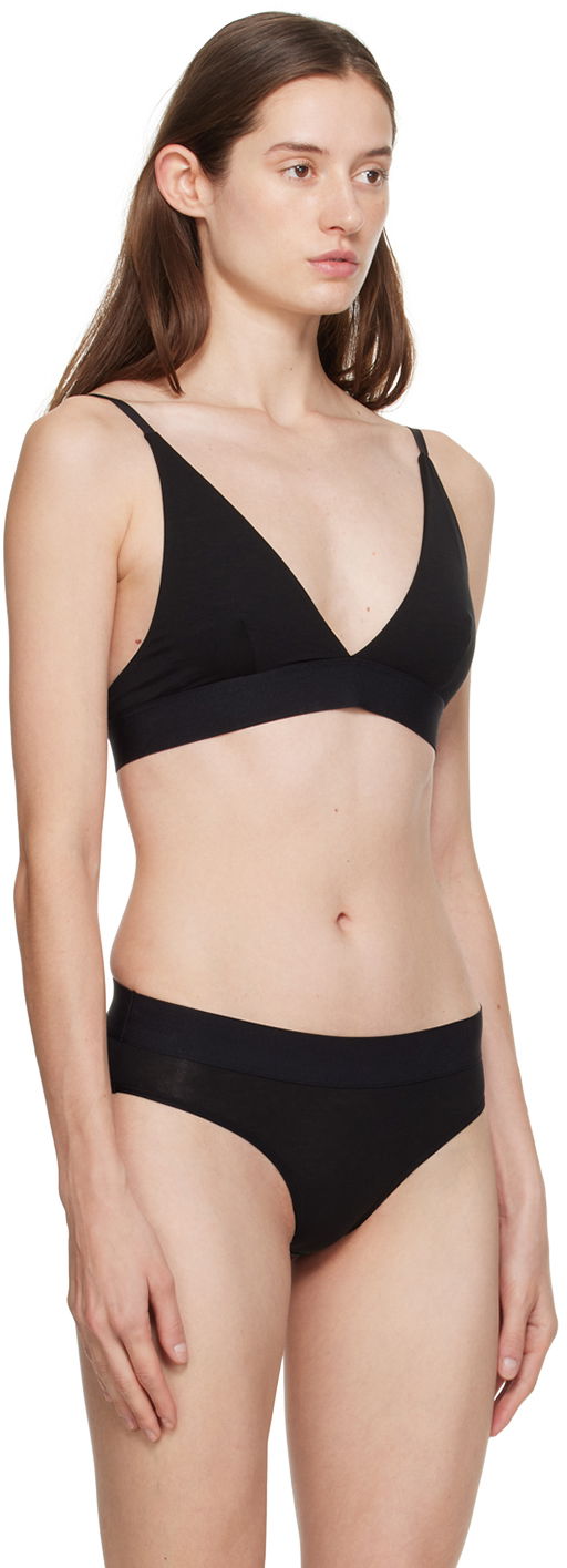 Podprsenka Baserange Two-Pack Triangle Bras Čierna | BRTR-BL-PACK2, 1