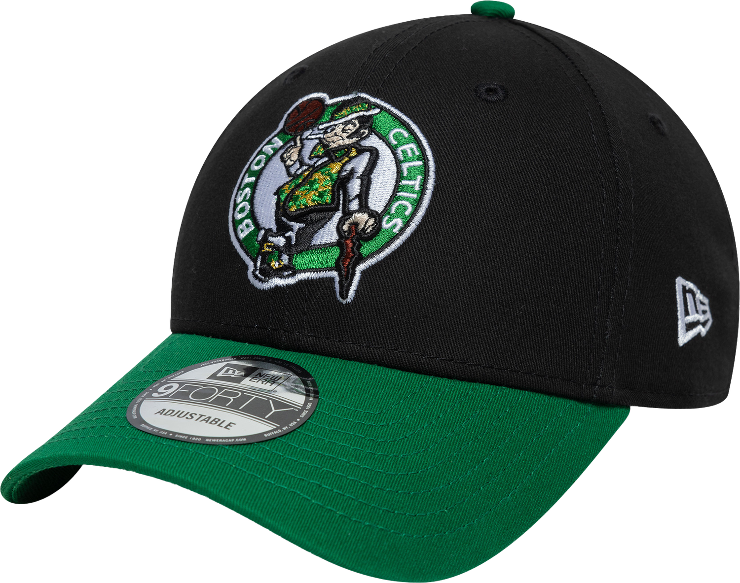 Šiltovka New Era Boston Celtics Side Patch 9Forty Adjustable Cap Čierna | 60667451-60667451, 0