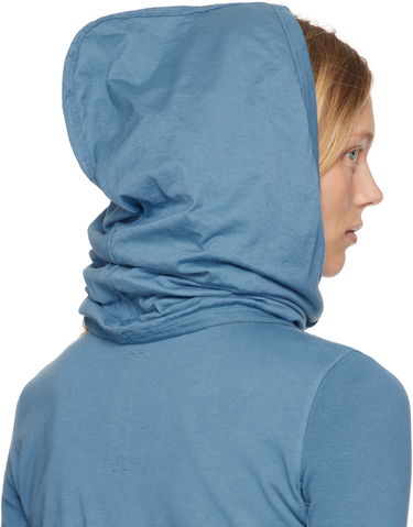 Mikina Rick Owens Rick Owens DRKSHDW Hollywood Grace Hoodie Modrá | DS01E3424 BHDB, 2