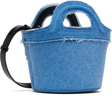 Kabelka Marni Marni Tropicalia Micro Denim Tote Bag Modrá | BMMP0096L6 P8201, 2