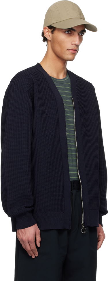 Sveter NANAMICA nanamica 5G Zip Cardigan Navy | S25SJ007U, 1