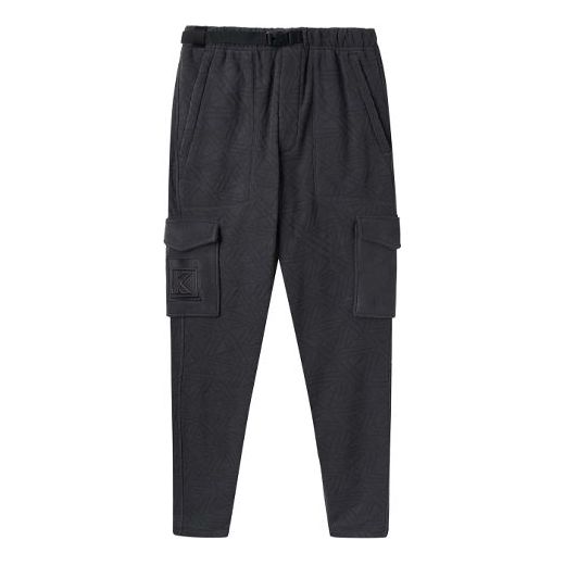 Cargo nohavice New Balance Polar Fleece Sports Pants Čierna | MP03598-PHM, 0