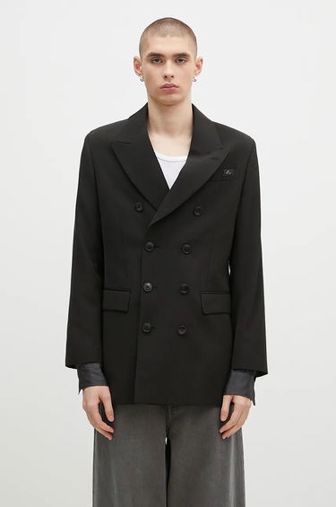 Kabáty Martine Rose Double Breasted Short Coat Čierna | 328WT05006, 0