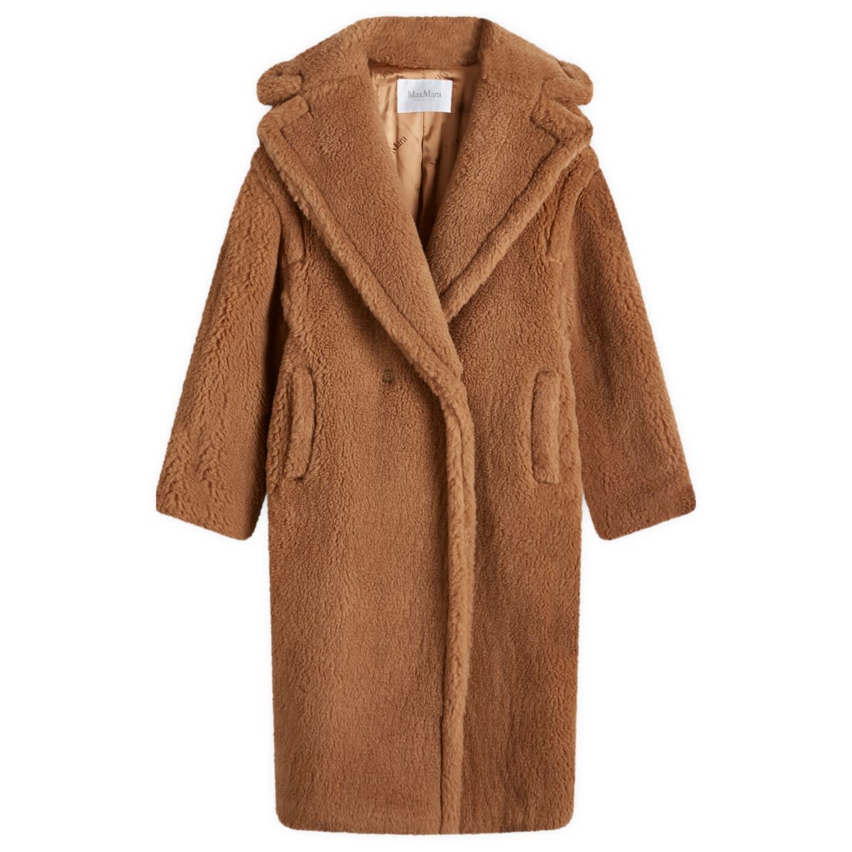 Kabáty Max Mara Maxi Teddy Coat Hnedá | 2421016032600-001, 0