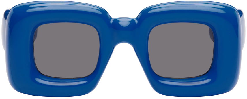 Blue Inflated Sunglasses