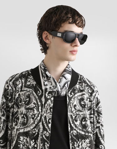 Bomber bunda Dolce & Gabbana Dolce & Gabbana Majolica-Print Cordonetto Lace Bomber Jacket Rôznofarebný | G9BOSTISMKFHY5DQ, 3