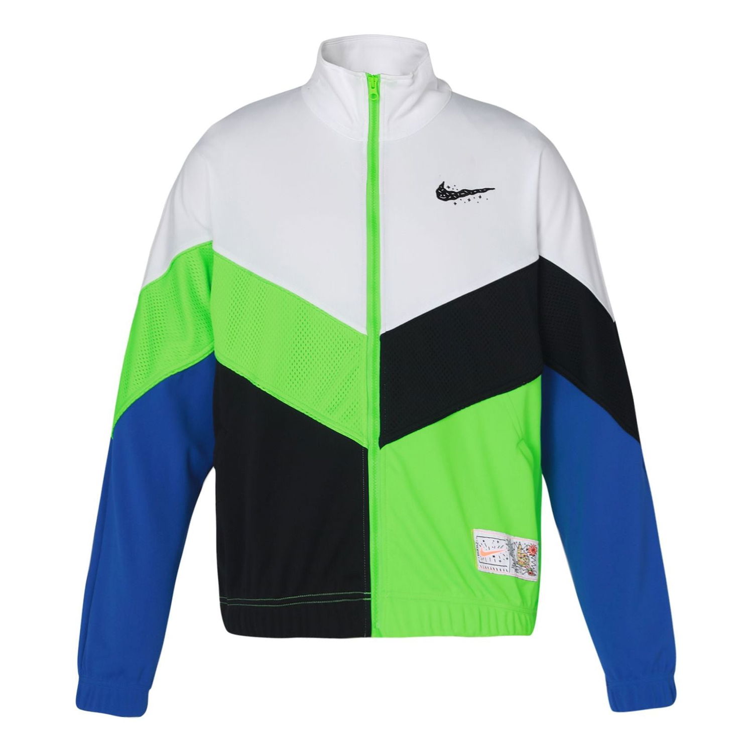 Vetrovka Nike Nike Loose Fit Colorblock Woven Jacket Rôznofarebný | DV3198-100, 0
