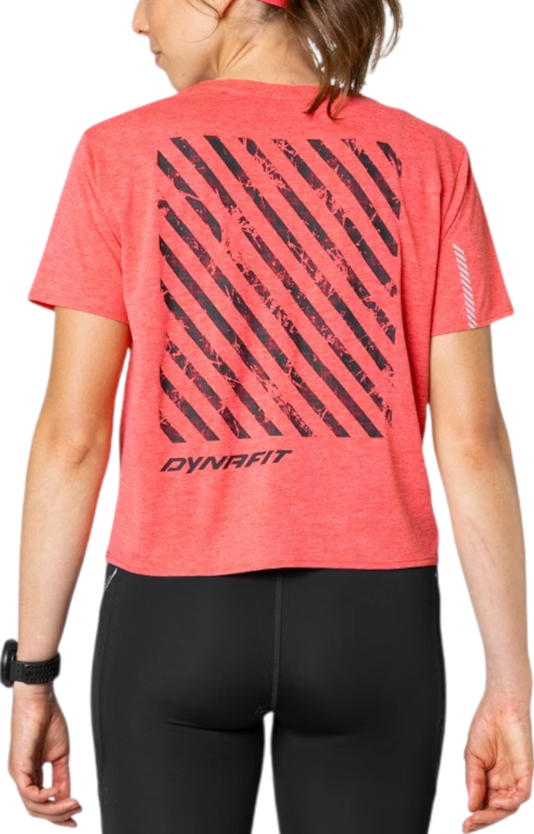 Crop Top Dynafit Dynafit Trail T-Shirt Červená | 08-0000071915-6171, 1