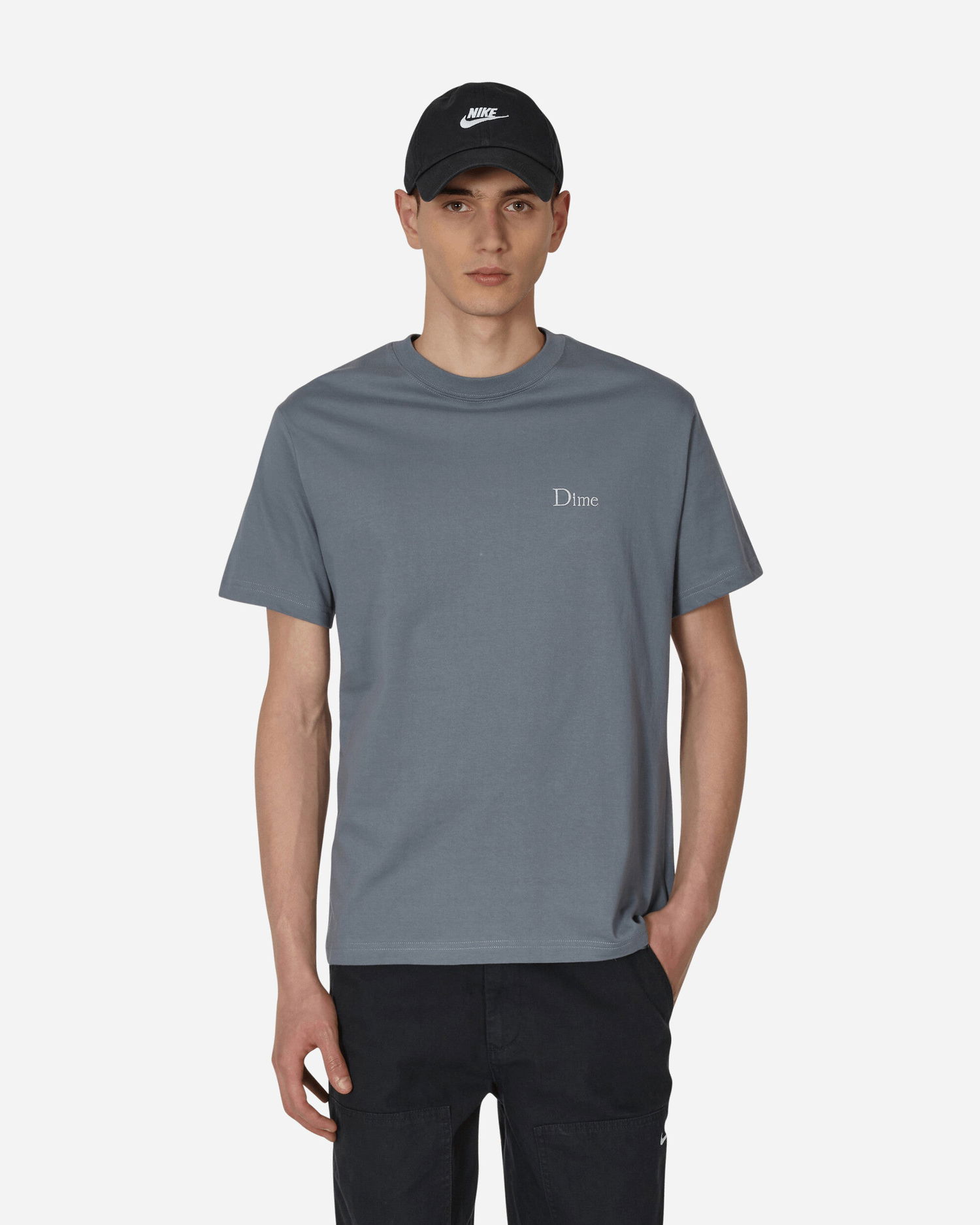 Tričko Dime Classic Small Logo T-Shirt Šedá | DIMEHO30 IRO, 0