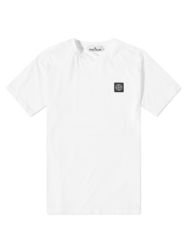 Tričko Stone Island Patch Tee Biela | 101524113-A0001