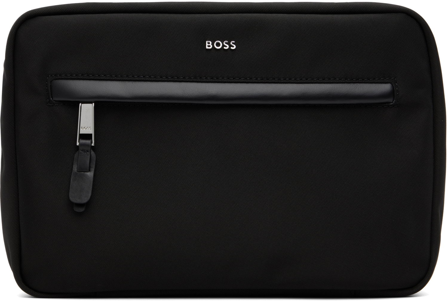 Cestovná taška BOSS BOSS Logo Hardware Pouch Čierna | 50548007, 0