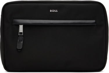 Cestovná taška BOSS BOSS Logo Hardware Pouch Čierna | 50548007, 0