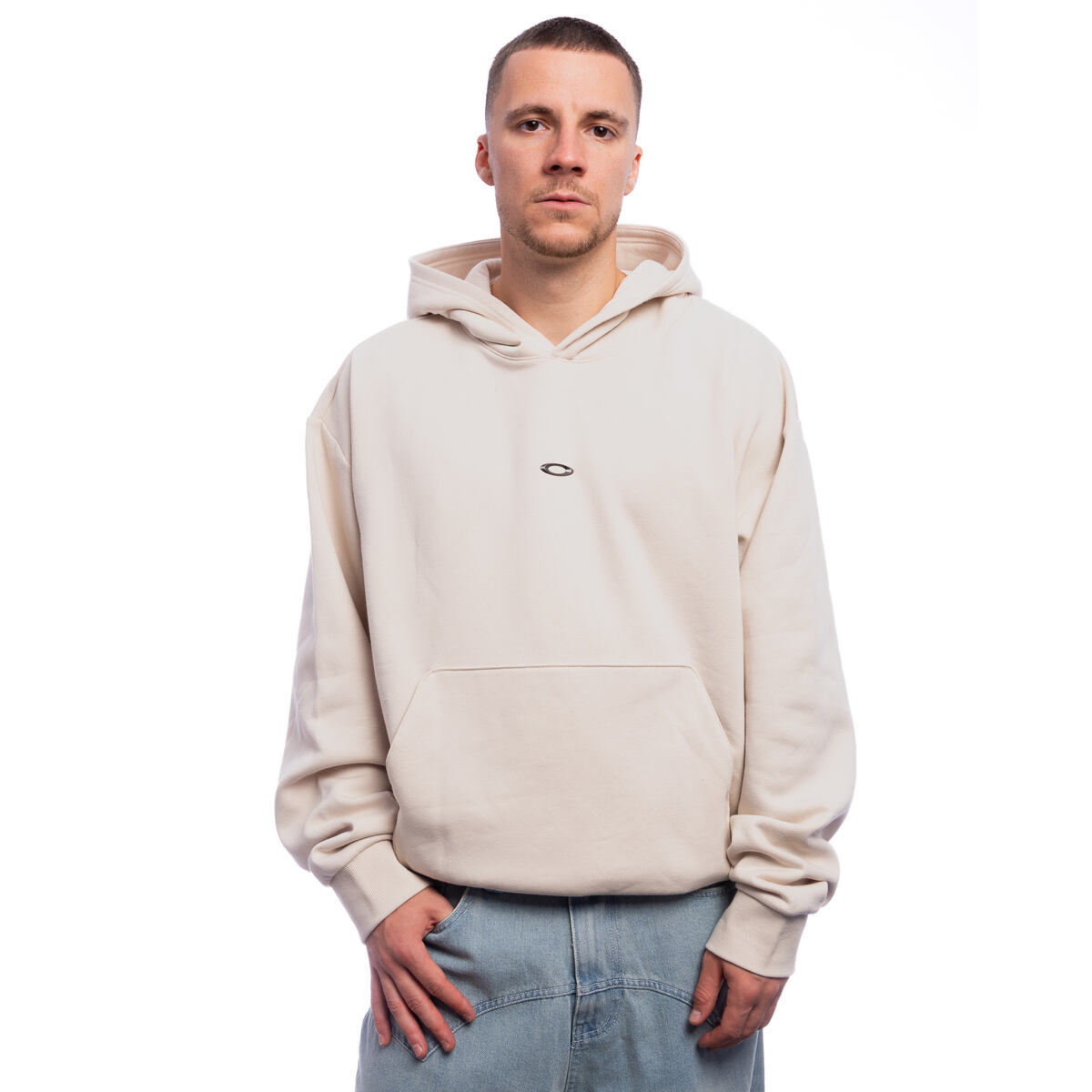 Mikina OAKLEY Metal Rise Hoodie Béžová | FOA407826-68S, 0