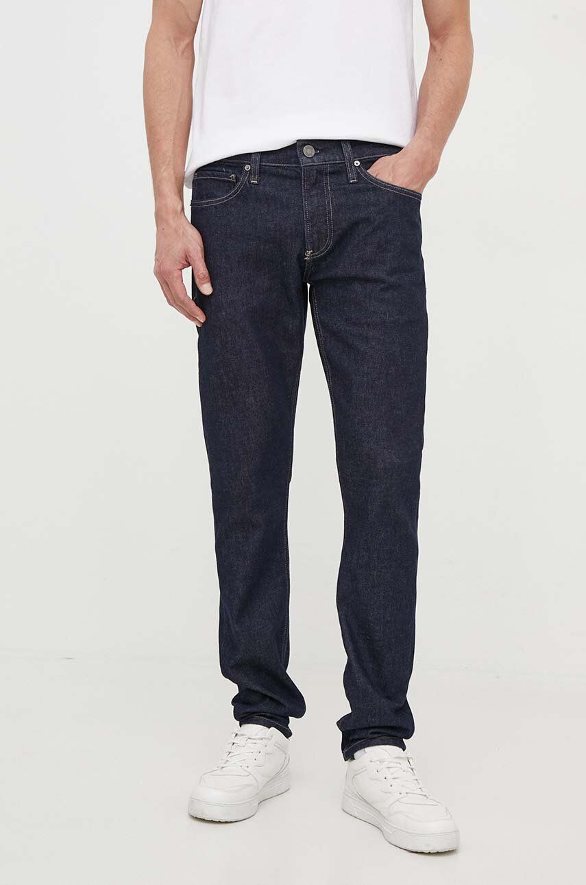 Džínsy CALVIN KLEIN Slim Fit Jeans Navy | K10K111241, 0