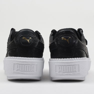 Tenisky a topánky Puma Platform Trace Ostrich Wn's black - black Čierna | 366684 01, 3