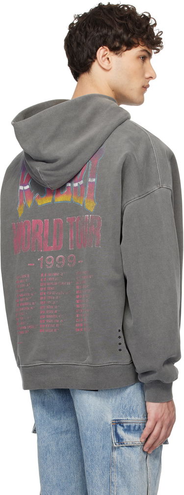 Mikina Ksubi Ksubi Global Ekcess Hoodie Šedá | MPS25FL004, 2