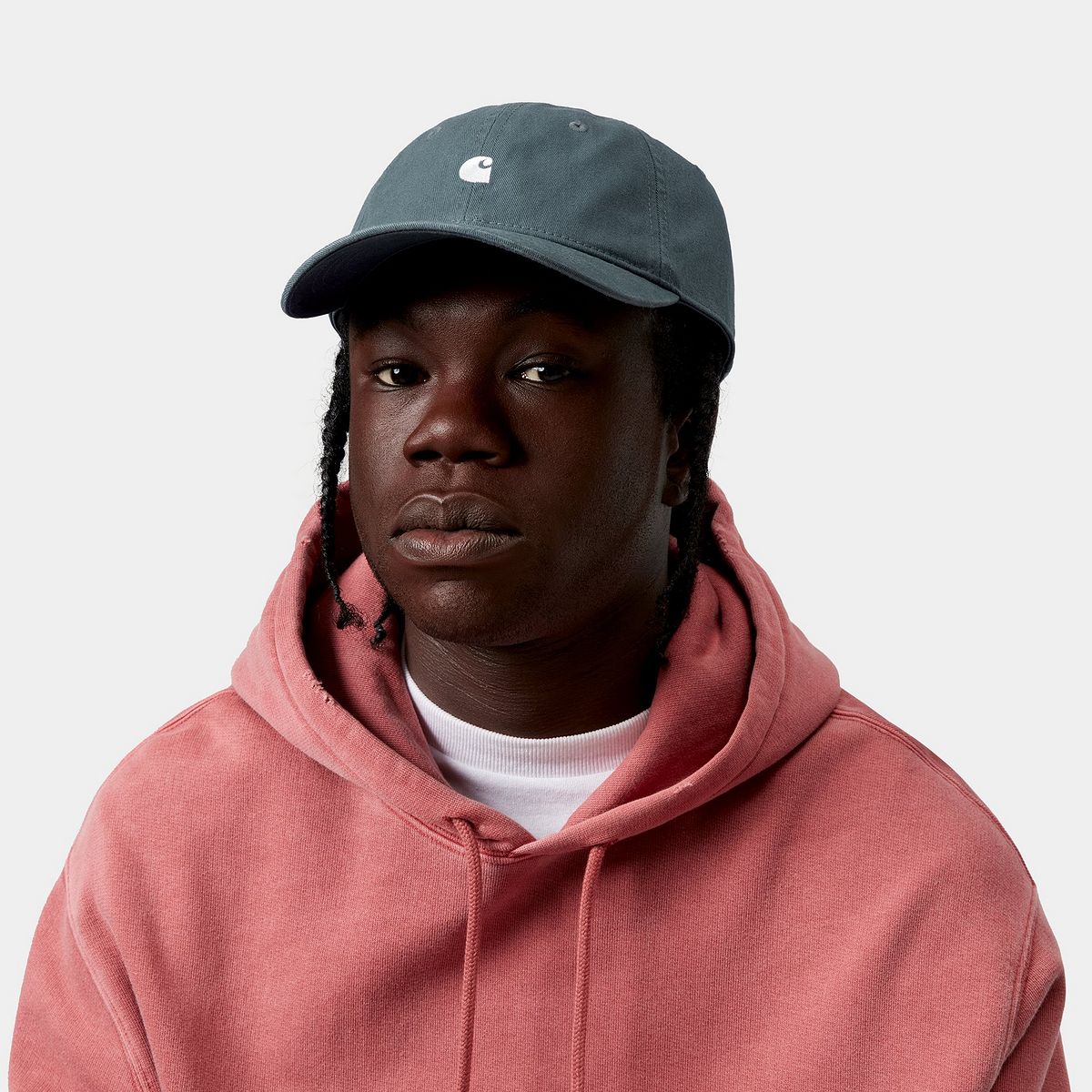 Šiltovka Carhartt WIP Madison Logo Cap Šedá | I036730_6, 0