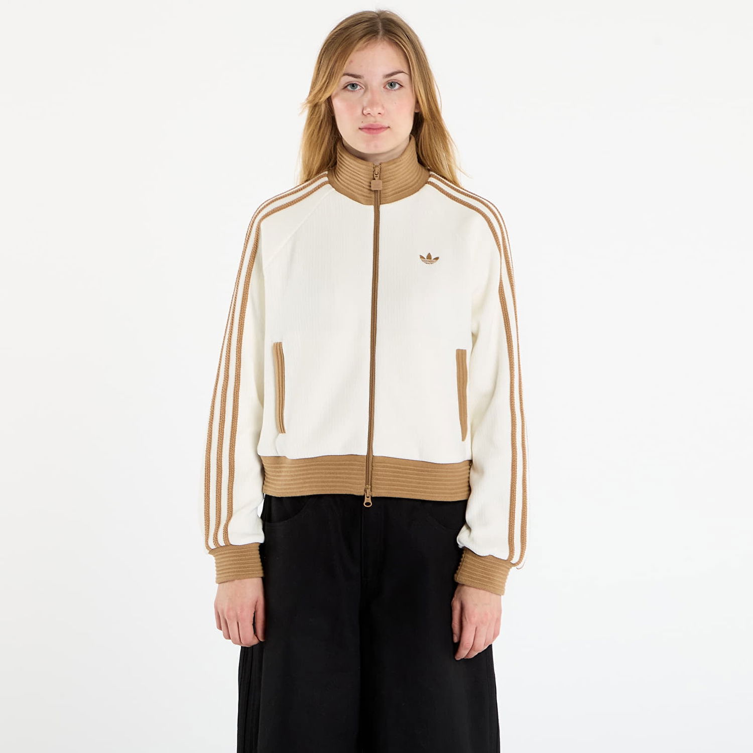 Súprava adidas Originals Velour Knit Track Top Biela | KR0062, 0