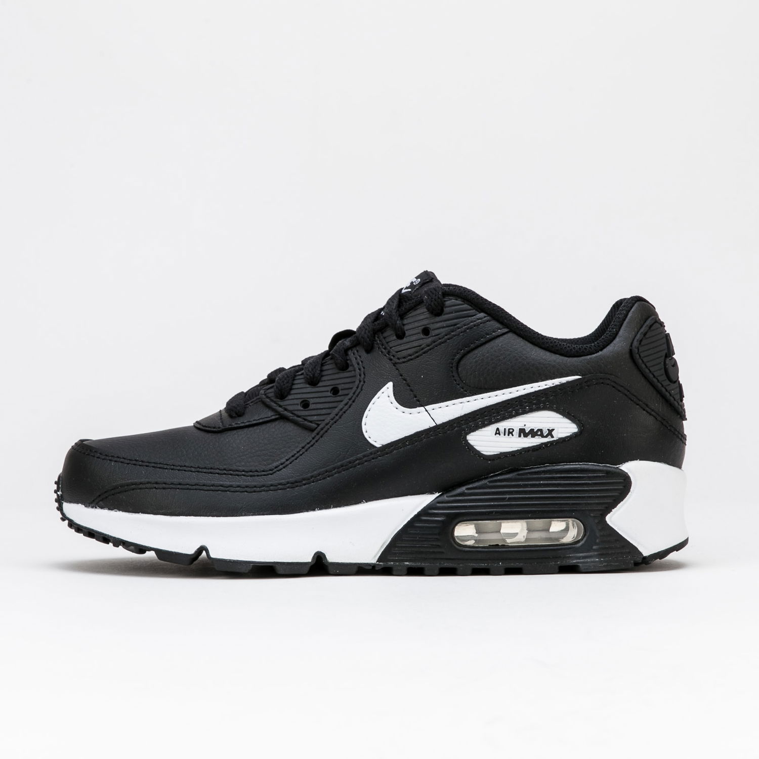 Tenisky a topánky Nike Air Max 90 Leather GS Čierna | CD6864-010, 0