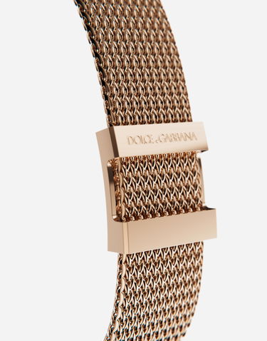 Hodinky Dolce & Gabbana Dolce & Gabbana DG7 Automatic Watch with Milanese Mesh Bracelet Metalická | WWEE1GWW02087534, 3