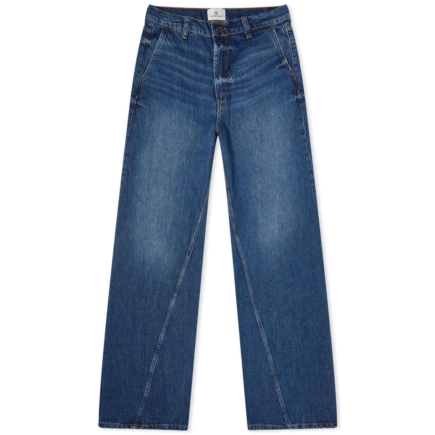 Džínsy Anine Bing Briley Washed Blue Jeans 30" Modrá | A-06-1149-497, 0