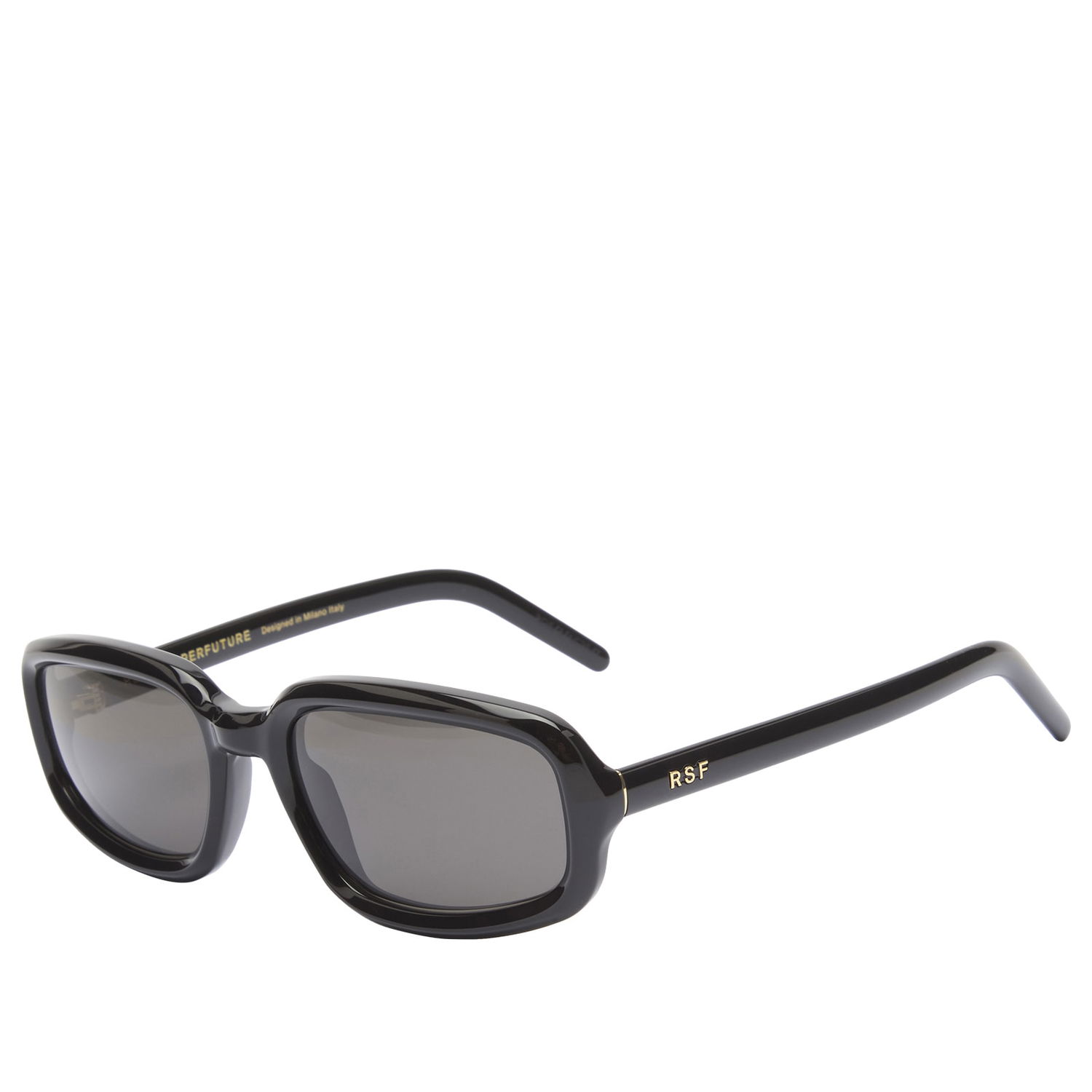 Slnečné okuliare RETROSUPERFUTURE Troll Rectangular Frame Sunglasses Čierna | 8059026147956, 0