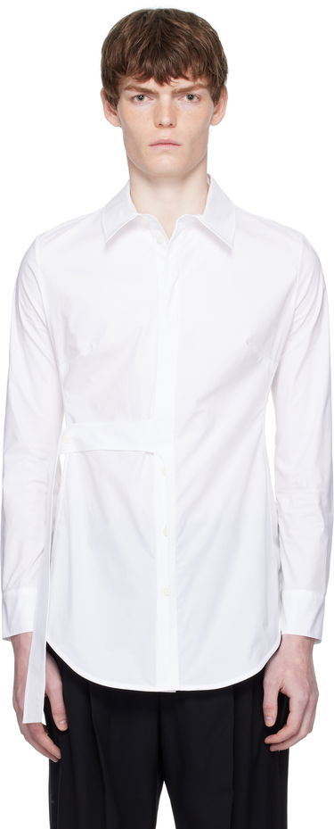 Košeľa Jean Paul Gaultier Jean Paul Gaultier Strap Shirt Biela | 25/03-W-ST028-C071-01, 0