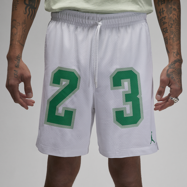 Šortky Nike Essentials Graphic Mesh Shorts Biela | DX9671-100, 2