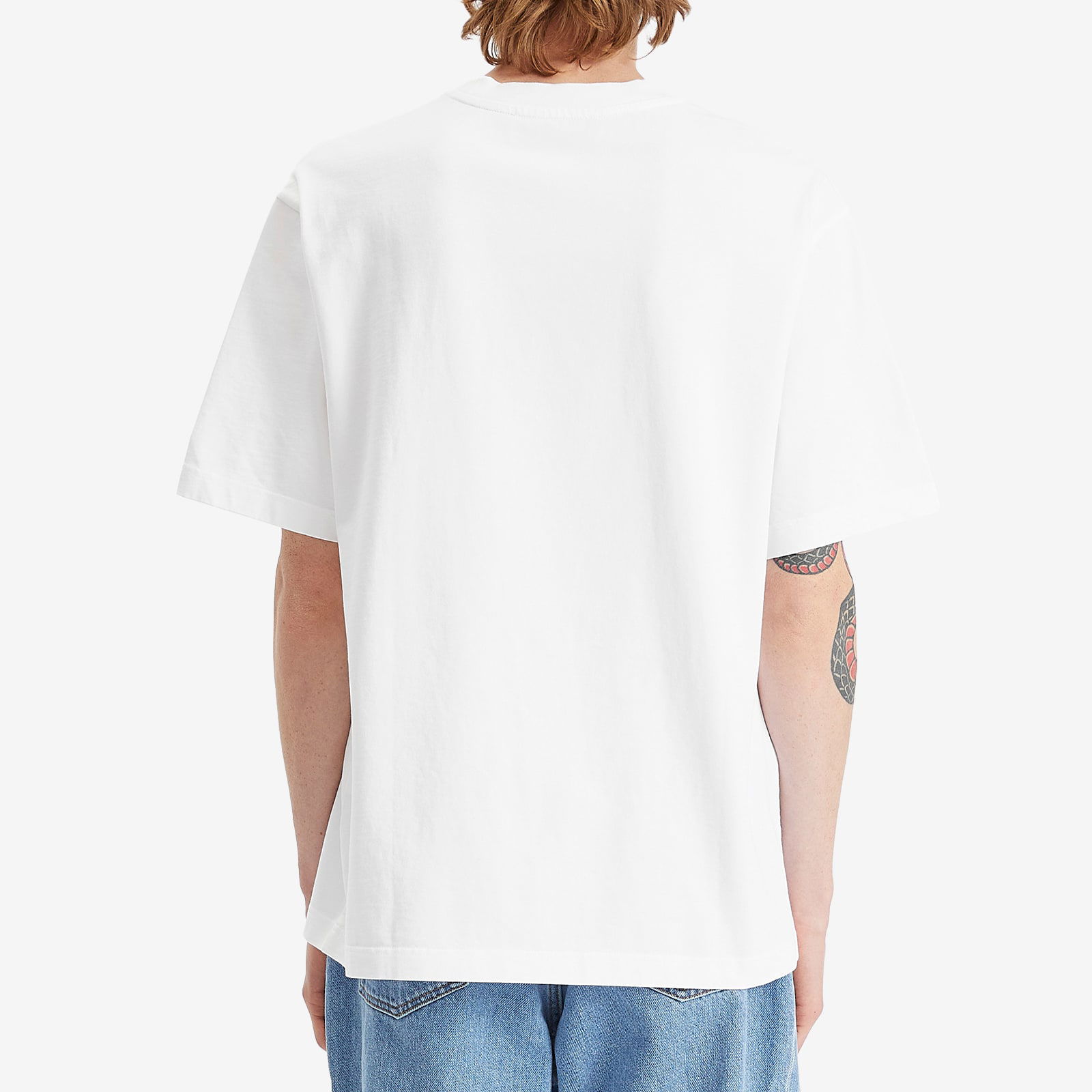 Róhe Men's Logo Embroidered T-Shirt, Large