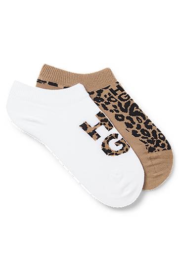 Ponožky BOSS Two-Pack Ankle Socks Biela | 50543166