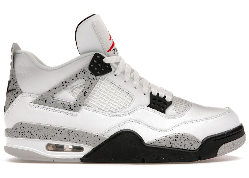 Tenisky a topánky Jordan Jordan 4 Retro White Cement Biela | 840606-192, 0