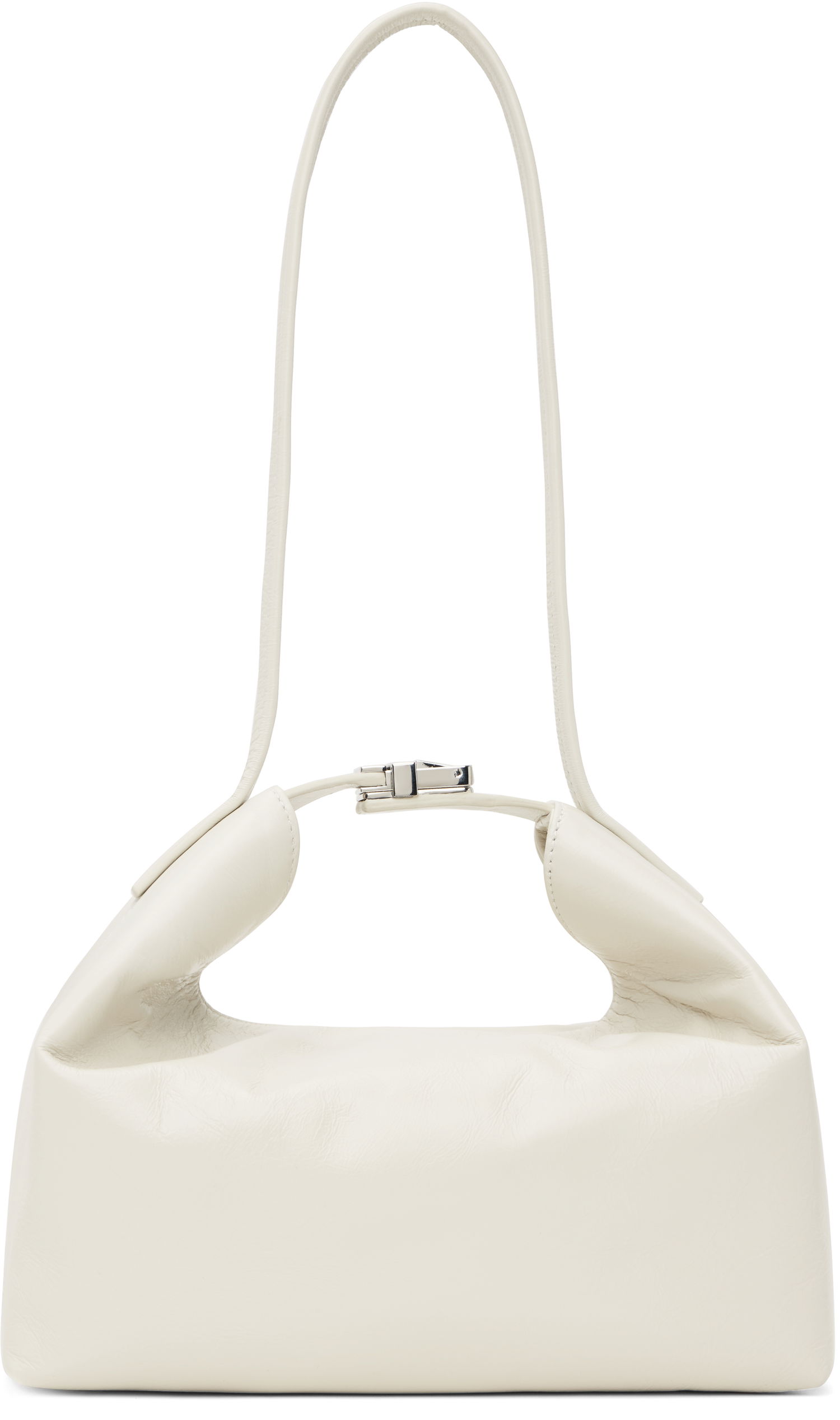 Kabelka BY FAR Leather Shoulder Bag Biela | MWBSB052LL002WH020PL, 0