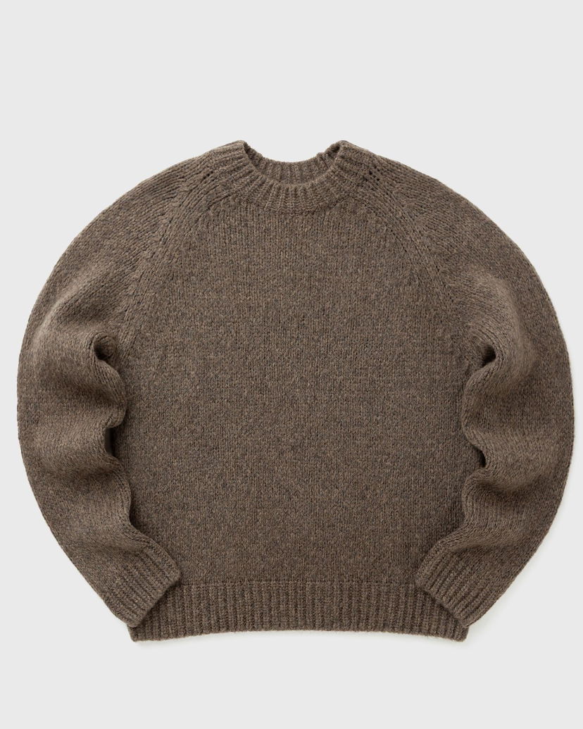 Sveter NORSE PROJECTS Birger Wool Raglan Sweater Hnedá | N45-0657-9023