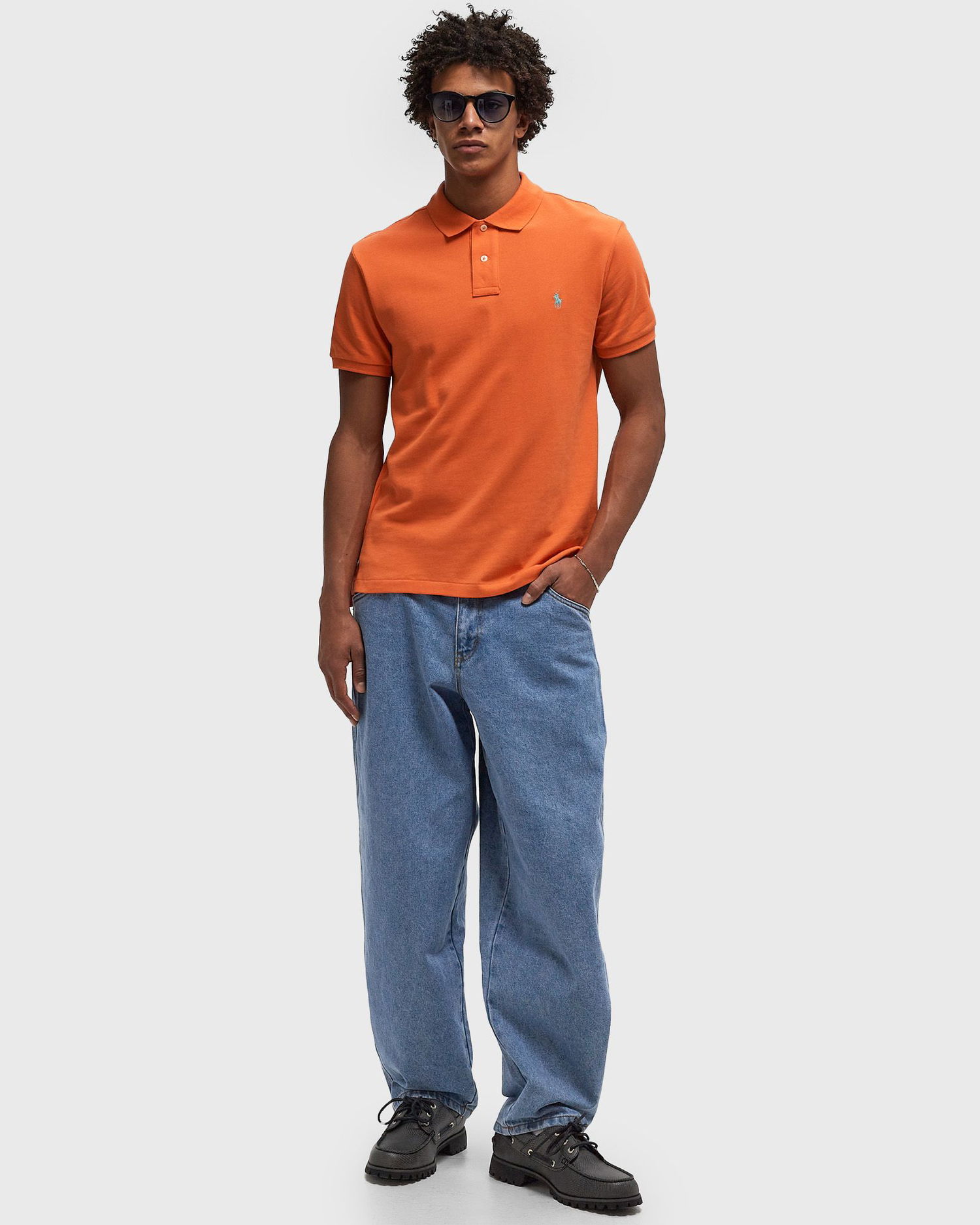 Polo tričko Polo by Ralph Lauren Orange Polo Shirt XXL Oranžová | 710536856440, 1