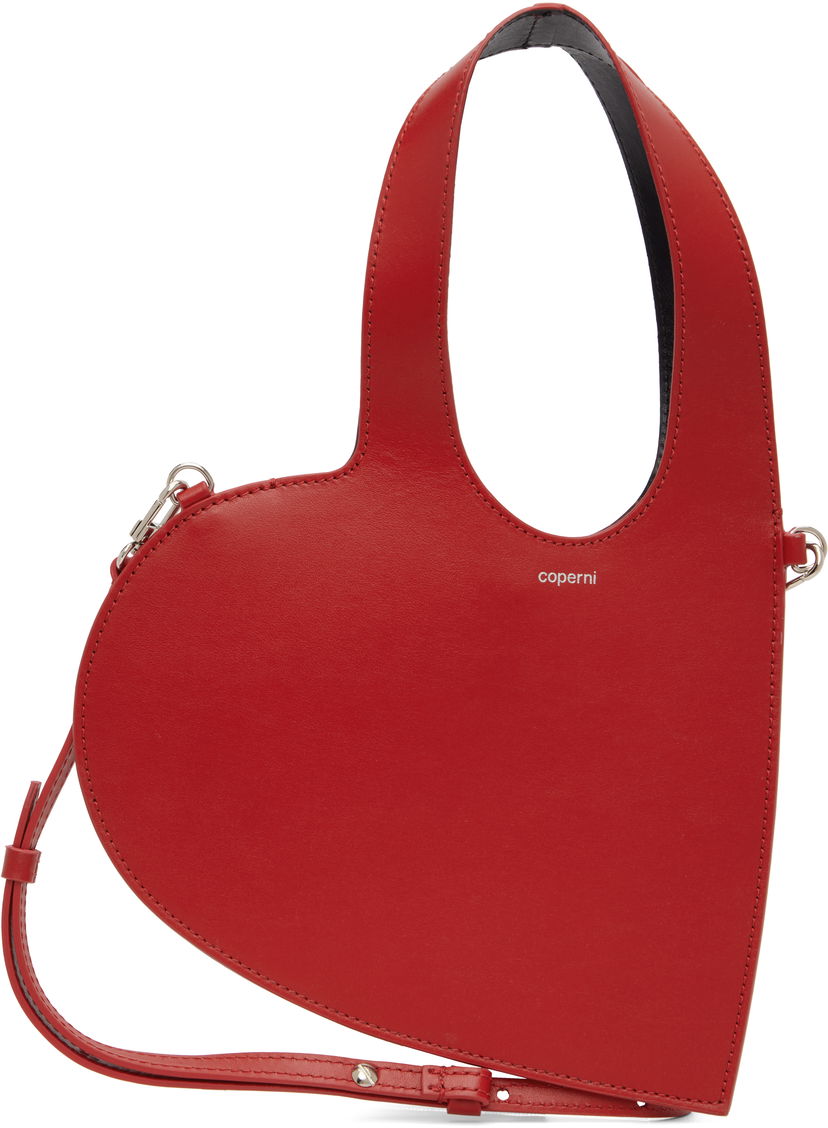 Kabelka Coperni Coperni Baby Heart Crossbody Tote Červená | COPBA93F6012