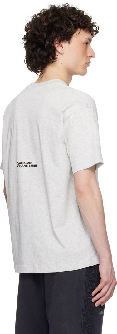 Tričko AAPE by A Bathing Ape AAPE by A Bathing Ape 'AAPER' Logo Short Sleeve T-Shirt Šedá | AAPTEM1611XANWH2, 2