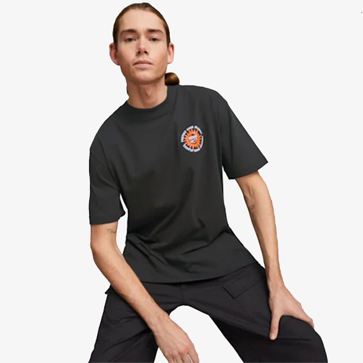 Tričko Puma Downtown Graphic T-Shirt Čierna | 539181-01, 0
