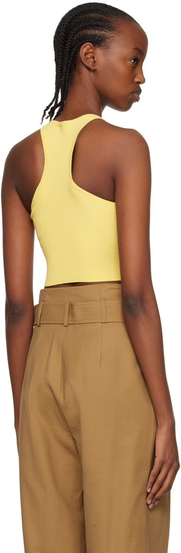 Crop Top Max Mara Max Mara Turku Sleeveless Knit Tank Top Žltá | 2313611938600, 2