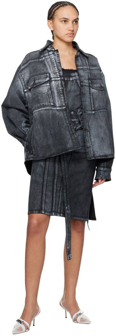 Šaty Ottolinger Ottolinger Belted Denim Minidress Modrá | 1704912, 3