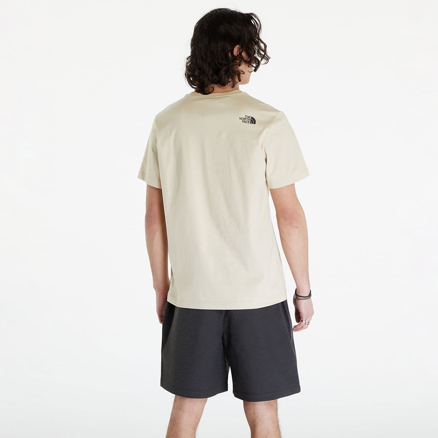 Tričko The North Face Fine T-Shirt in Gravel Béžová | NF0A87ND3X41, 1