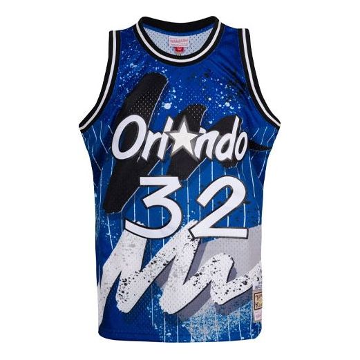 Tielko Mitchell & Ness NBA Orlando Magic Swingman Jersey Modrá | TFSM1253-OMA94SONBLUE, 0
